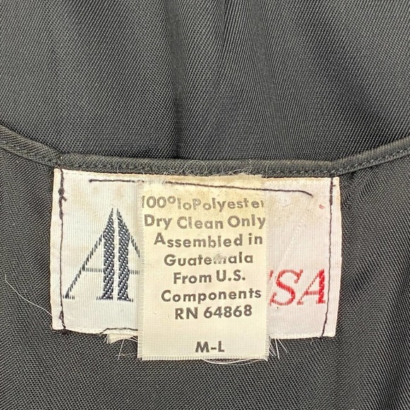 ALYSSA Solid Black Faux Leather Sleeveless Button Down Vest - Picture 9 of 11